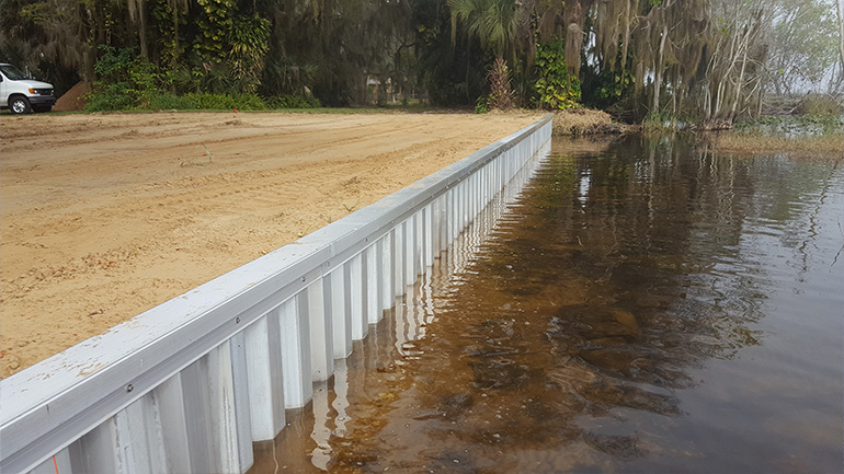 Disney Aluminum Seawalls Installer